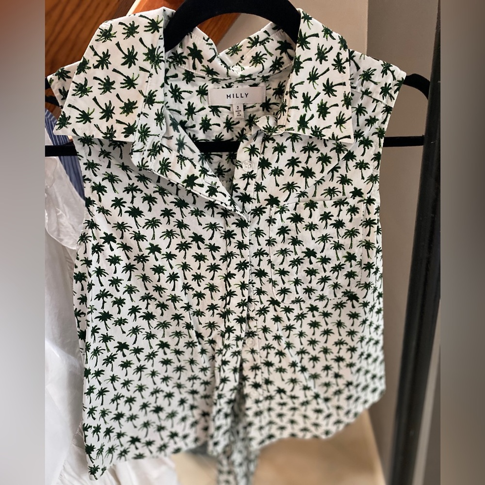 Milly Tie Front Button Down - image 1